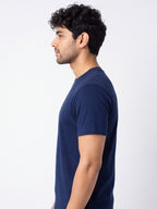 Men's Premium 100% Cotton Round Neck Half Sleeve T-Shirt