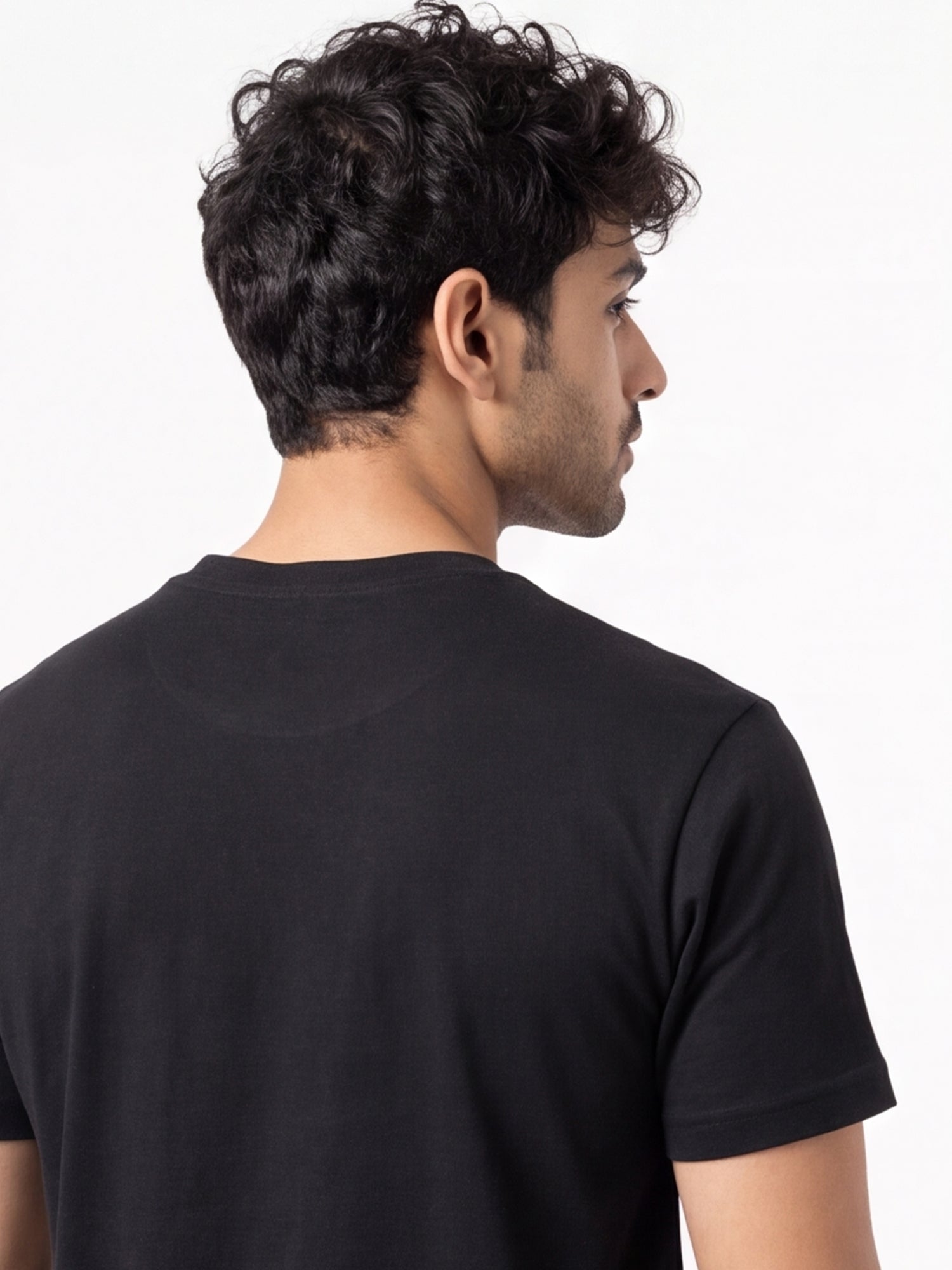 Men's Premium 100% Cotton Round Neck Half Sleeve T-Shirt