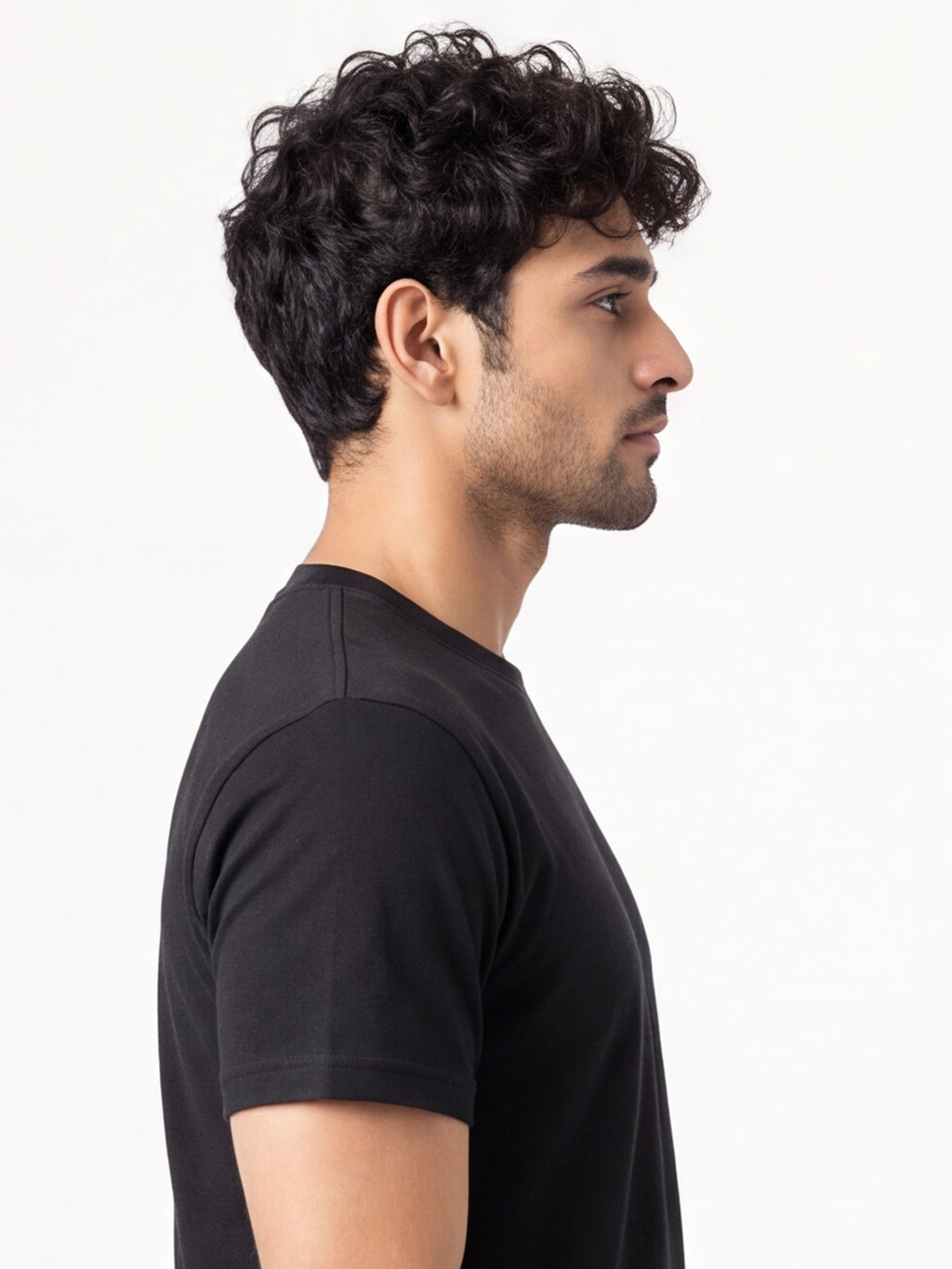 Men's Premium 100% Cotton Round Neck Half Sleeve T-Shirt