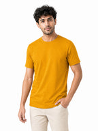 Men's Premium 100% Cotton Round Neck Half Sleeve T-Shirt