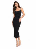 Ribbed One Shoulder Dress