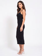 Ribbed Slip Bodycon Dress