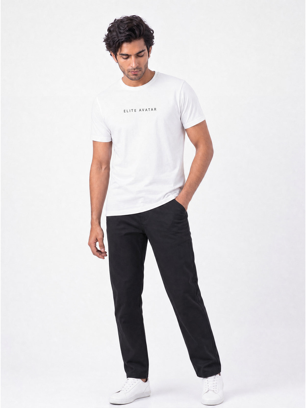 Men's Signature 100% Cotton Statement Round Neck Half Sleeve T-Shirt | 180+ GSM | Premium Finish