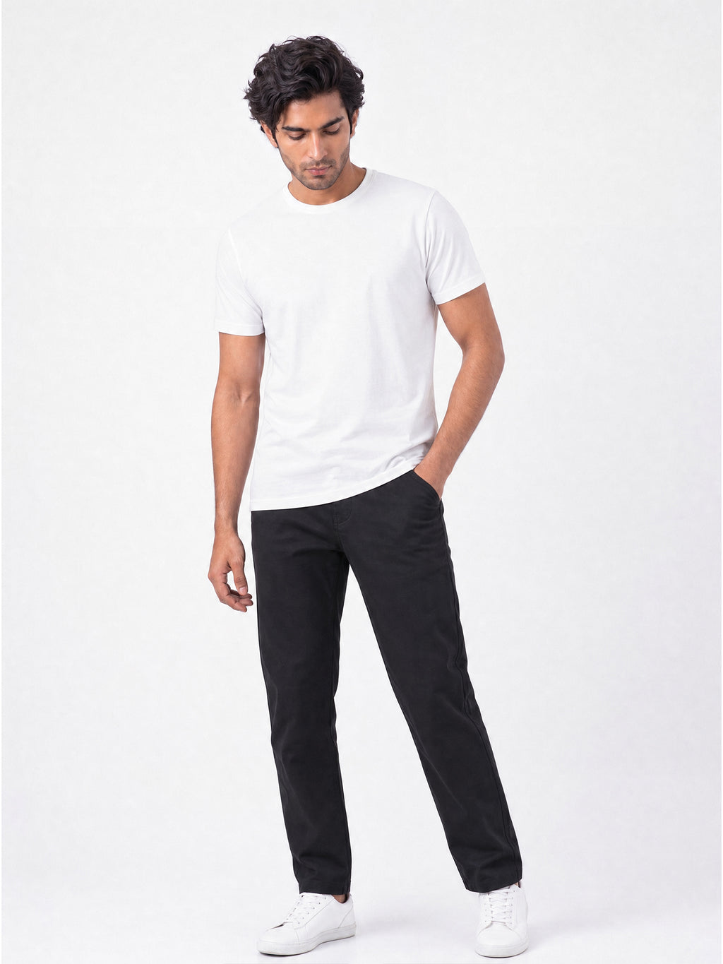 Men's Signature 100% Cotton Round Neck Half Sleeve T-Shirt | 180+ GSM | Soft Touch Finish