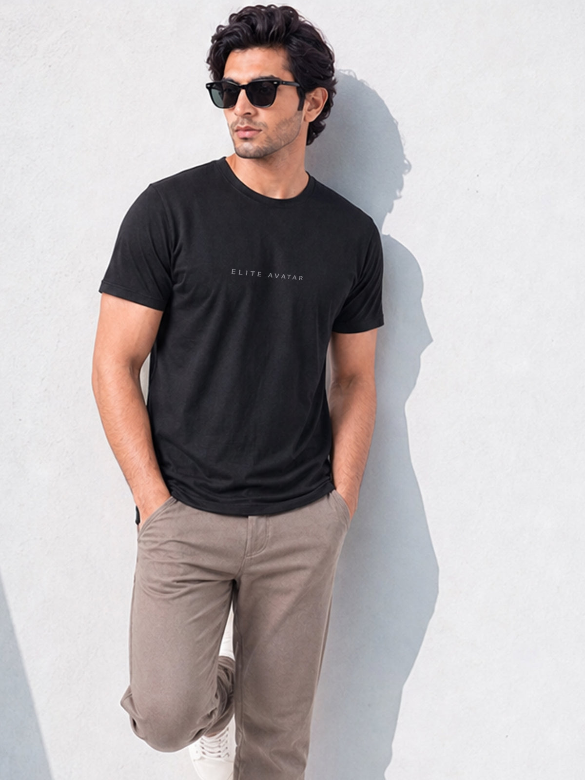 Men's Signature 100% Cotton Statement Round Neck Half Sleeve T-Shirt | 180+ GSM | Premium Finish