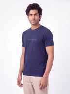 Men's Signature 100% Cotton Statement Round Neck Half Sleeve T-Shirt | 180+ GSM | Premium Finish