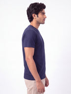 Men's Signature 100% Cotton Round Neck Half Sleeve T-Shirt | 180+ GSM | Soft Touch Finish